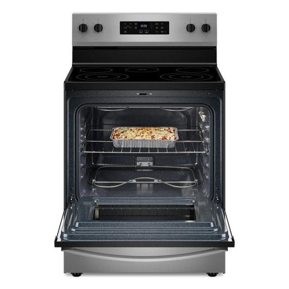 OPEN BOX Whirlpool® 30-inch Electric Range with Steam Clean YWFES3330RZ