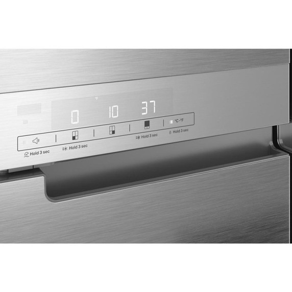 OPEN BOX Kitchenaid® 19.4 cu. ft. 36-inch wide Counter-Depth 4-Door Refrigerator with PrintShield™ Finish KRQC506MPS