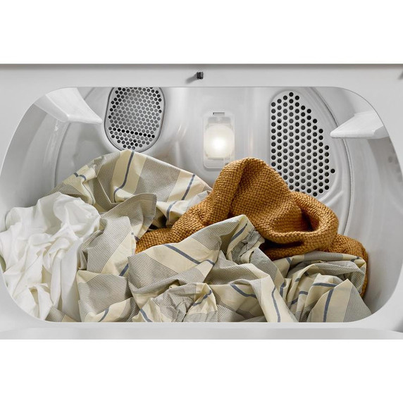 OPEN BOX Whirlpool® 7.0 cu. ft. Gas Dryer with Adaptive Dry - Vented Top Load Matching WGD4105SW