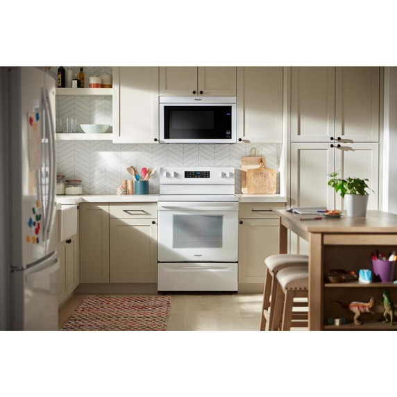 Open Box Whirlpool® 30-inch Electric Range with Air Cooking Technology YWFES5730SW