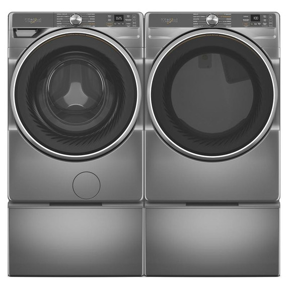 OPEN BOX Whirlpool® 5.8 cu. ft. I.E.C. Smart Front Load ENERGY STAR® Certified Washer with FreshFlow™ Vent System and Intelligent Wash WFW6720RR