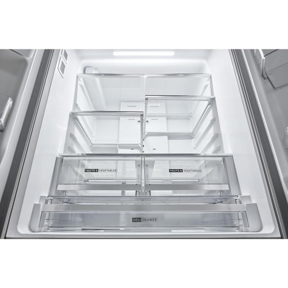 OPEN BOX Whirlpool® 36-Inch French Door Refrigerator with In-Door Water and Ice Maker - 30 cu. ft. WRFF3536SZ