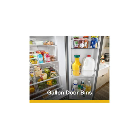 OPEN BOX Whirlpool® 36-Inch French Door Refrigerator with In-Door Water and Ice Maker - 30 cu. ft. WRFF3536SZ