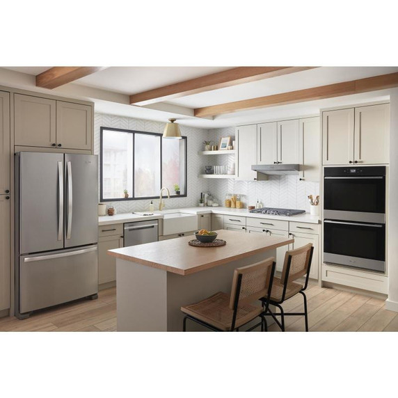 OPEN BOX Whirlpool® 30" Range Hood with Dishwasher-Safe Full-Width Grease Filters WVU37UC0FS