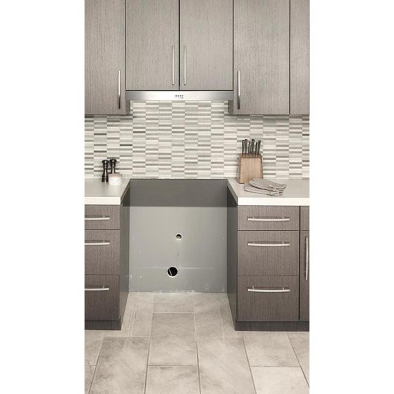 OPEN BOX Whirlpool® 30" Range Hood with Dishwasher-Safe Full-Width Grease Filters WVU37UC0FS