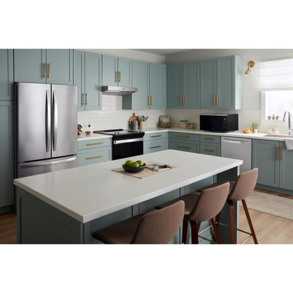 OPEN BOX Whirlpool® 30" Range Hood with Dishwasher-Safe Full-Width Grease Filters WVU37UC0FS