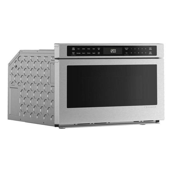 Kitchenaid® 24" Under-Counter Microwave Oven Drawer with Steam Cooking KMBD524TPS