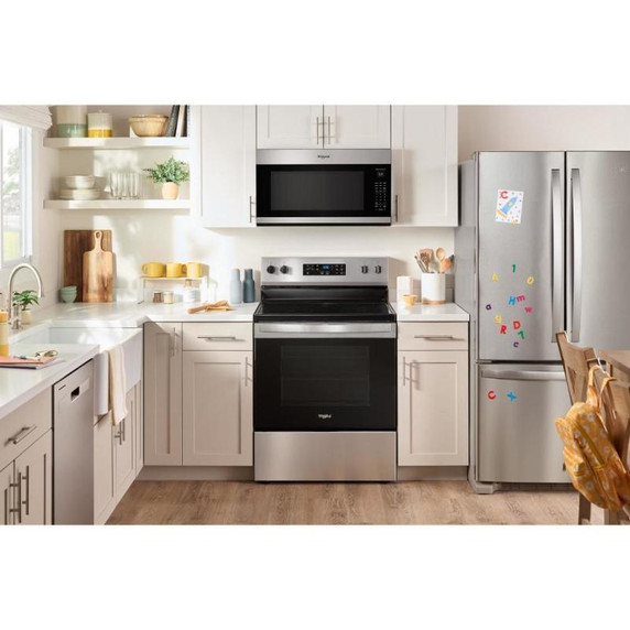 Whirlpool® 2.1 cu. ft. Microwave Hood with 4-Speed Venting YWMMS5630TZ