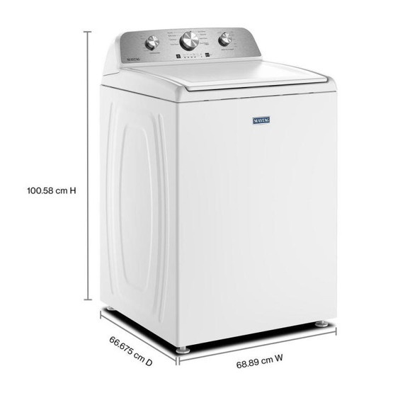 Maytag® 4.0 Cu. Ft. Top Load Washer with Extra Power Cycle MTW3805TW
