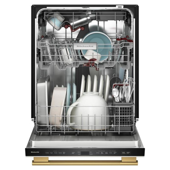 KitchenAid® 360° Max Jets™ Third Rack Dishwasher with ProDry™ System, 44 dBA KDTS424SPL