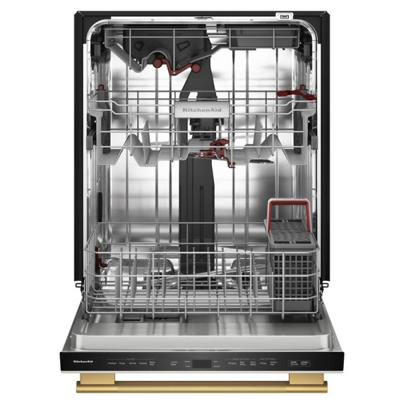 KitchenAid® 360° Max Jets™ Third Rack Dishwasher with ProDry™ System, 44 dBA KDTS424SPL