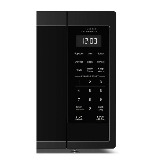 KitchenAid® 1.2 cu ft Countertop Microwave with Inverter Technology YKMCS3020TBL