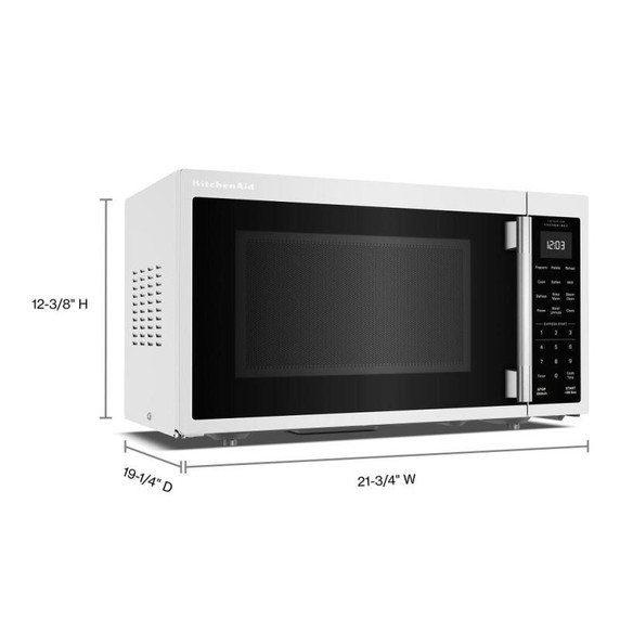KitchenAid® 1.2 cu ft Countertop Microwave with Inverter Technology YKMCS3020TWH