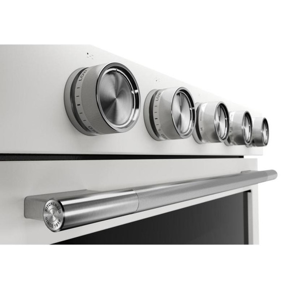 Kitchenaid® 5.0 Cu. Ft. Smart Slide-in Gas Range with Convection Cooking Modes and 2-in-1 Burner KSGS530SPL