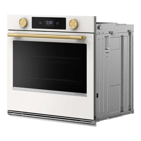 Kitchenaid® 30-inch Smart Electric Single Wall Oven with Assisted Cooking Modes KOES730SPL
