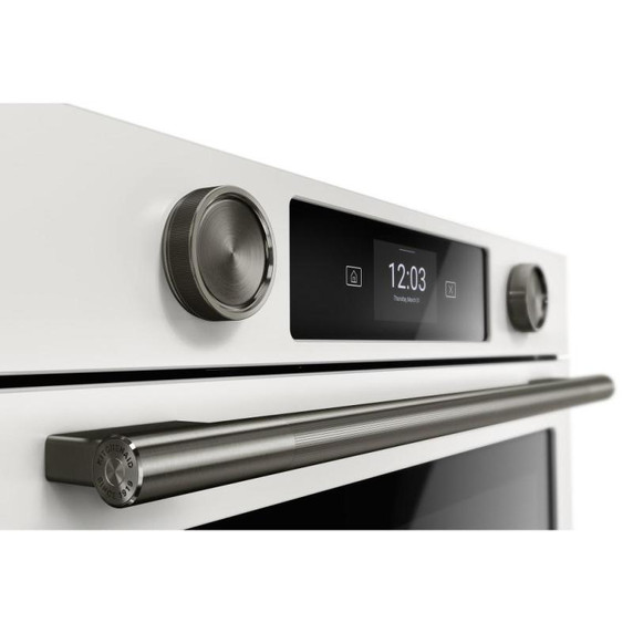 Kitchenaid® 30-inch Smart Electric Single Wall Oven with Assisted Cooking Modes KOES730SPL