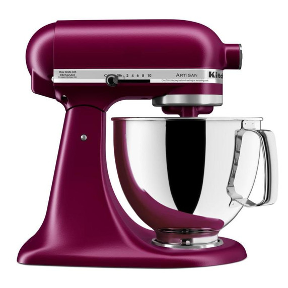 Kitchenaid® Artisan® Series 5 Quart Tilt-Head Stand Mixer KSM150PSBE