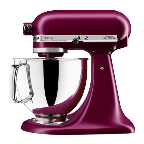 Kitchenaid® Artisan® Series 5 Quart Tilt-Head Stand Mixer KSM150PSBE