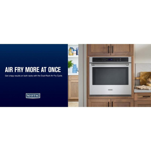 Maytag® 30-Inch Single Wall Oven with EvenAir™ True Convection System - 5.0 Cu. Ft. MOES4030TZ