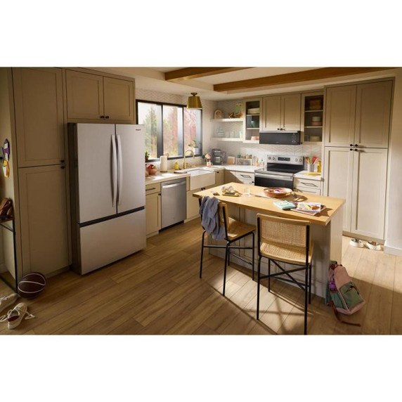 Open Box Whirlpool® 36-Inch French Door Refrigerator with Ice Maker - 31 cu. ft. WRFF3136SZ