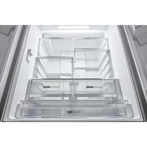 Open Box Whirlpool® 36-Inch French Door Refrigerator with Ice Maker - 31 cu. ft. WRFF3136SZ