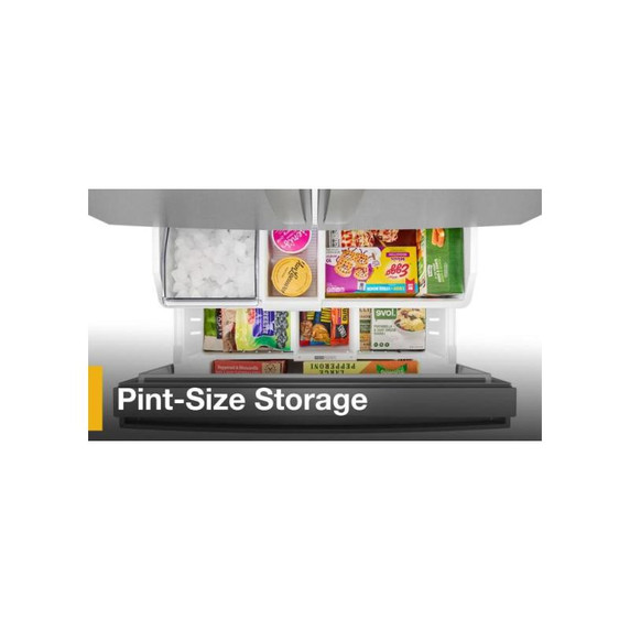 Open Box Whirlpool® 36-Inch French Door Refrigerator with Ice Maker - 31 cu. ft. WRFF3136SZ