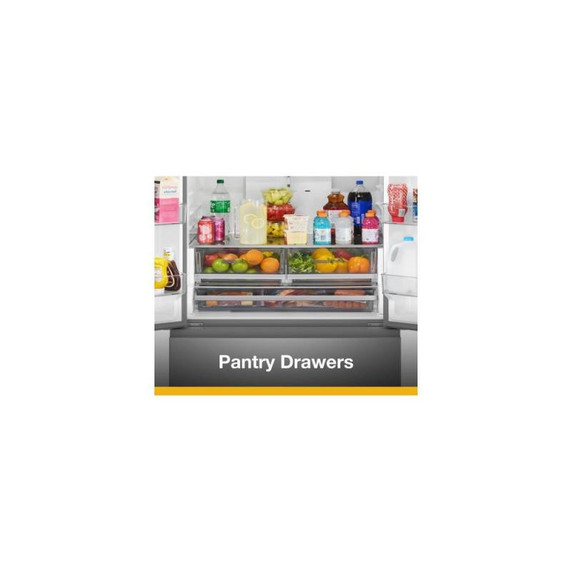 Open Box Whirlpool® 36-Inch French Door Refrigerator with Ice Maker - 31 cu. ft. WRFF3136SZ