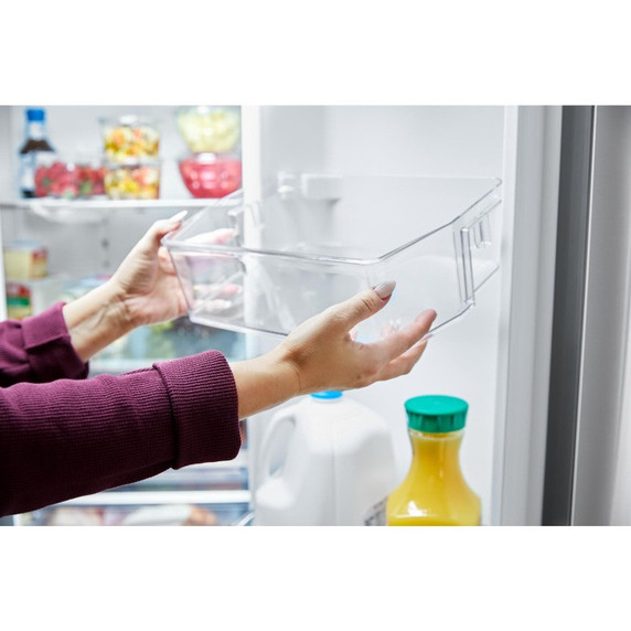 Open Box Whirlpool® 36-Inch French Door Refrigerator with Ice Maker - 31 cu. ft. WRFF3136SZ