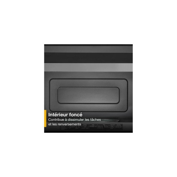 Open Box Whirlpool® 30’ W 1.7 cu. ft Over the range Microwave with 900-Watts Cooking Power YWMMS3130RZ