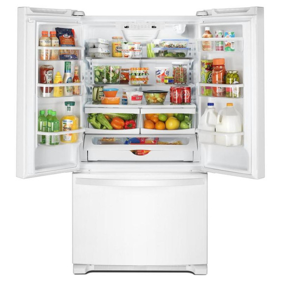 Open Box  Whirlpool® 33-inch Wide French Door Refrigerator - 22 cu. ft. WRFF5333PW