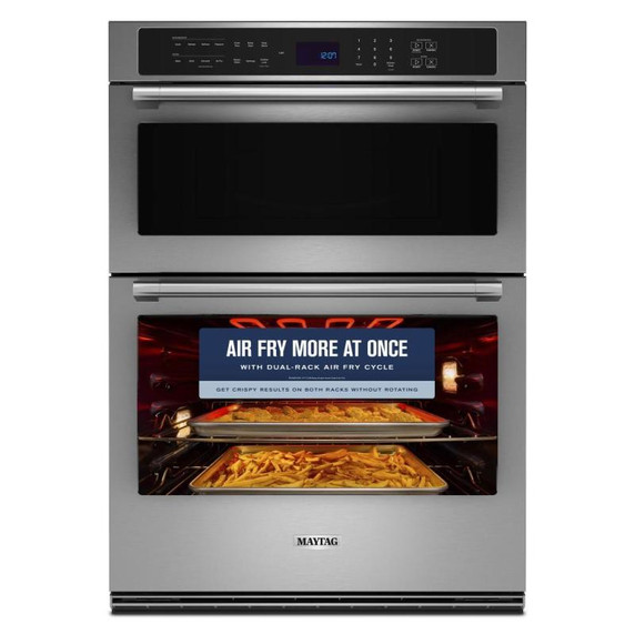 Maytag® 30-Inch Wall Oven Microwave Combo with EvenAir™ True Convection System - 6.4 Cu. Ft. MOEC4030TZ