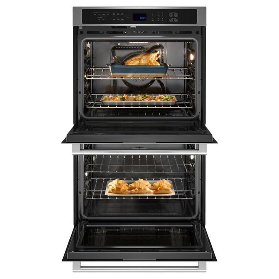 Maytag® 30-Inch Double Wall Oven with EvenAir™ True Convection System - 10.0 Cu. Ft. MOED4030TZ