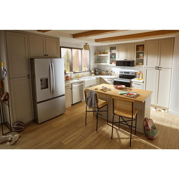 Open Box  Whirlpool® 24” Stainless Steel Dishwasher with AI Intelligent Wash and Tall Top Rack WDT740SALZ