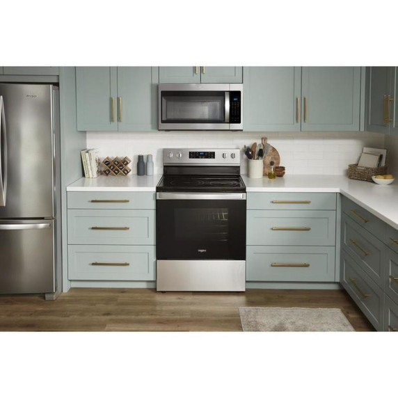 Open Box  Whirlpool® 24” Stainless Steel Dishwasher with AI Intelligent Wash and Tall Top Rack WDT740SALZ