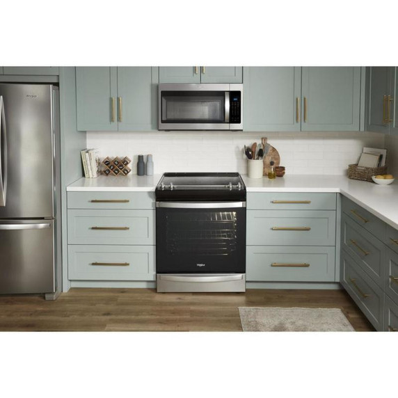 Open Box  Whirlpool® 24” Stainless Steel Dishwasher with AI Intelligent Wash and Tall Top Rack WDT740SALZ