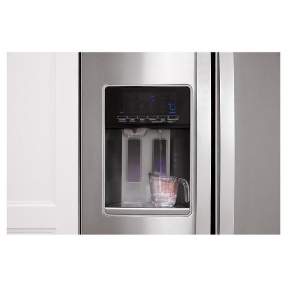 *Open Box  Whirlpool® 33-inch Wide Side-by-Side Refrigerator - 22 cu. ft. WRS312SNHM