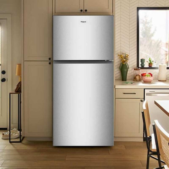 Open Box Whirlpool® 30-inch Wide Top Freezer Refrigerator with Total Coverage Cooling - 19 Cu. Ft. WRTX5419SZ