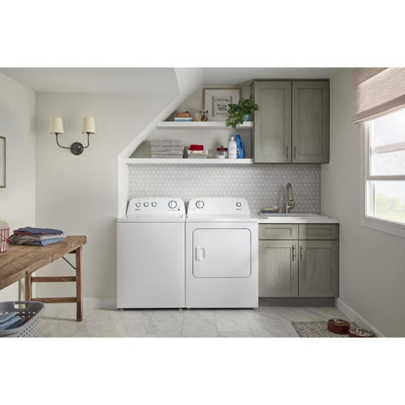 ** Open Box  Amana® 4.4 cu. ft. Top-Load Washer with High Efficiency Agitator NTW4519JW