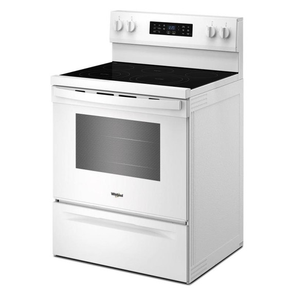 Open Box Whirlpool® 30-inch Electric Range with Air Cooking Technology YWFES5730SW