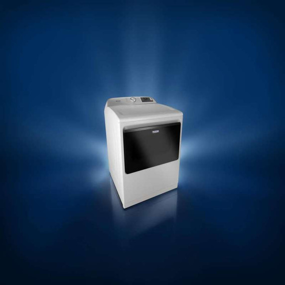 Open Box  Maytag® 7.4 Cu. Ft. Pet Pro Top Load Electric Dryer with Extra Power and Sanitize Cycle YMED7205RW