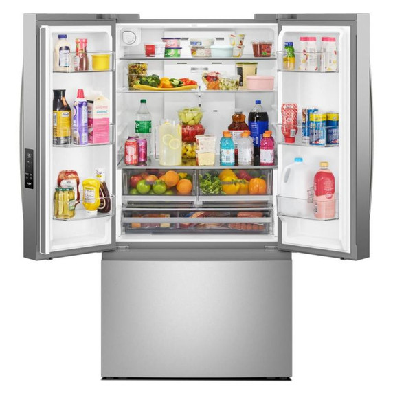 Open Box Whirlpool® 36-Inch French Door Refrigerator with In-Door Water and Ice Maker - 30 cu. ft. WRFF3536SZ