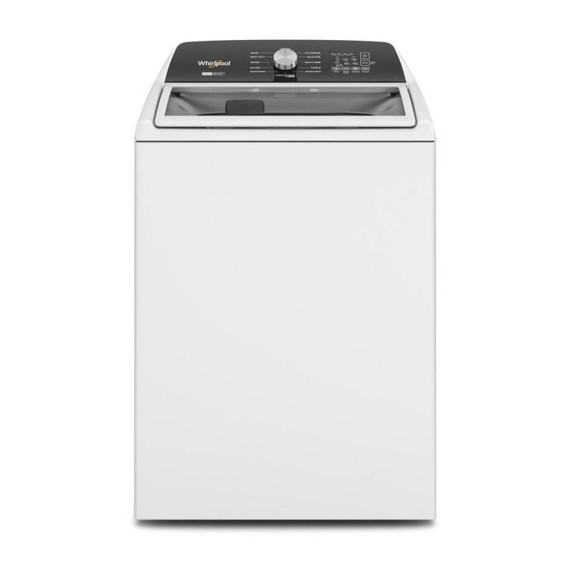 OPEN BOX Whirlpool® 5.4 - 5.5 Cu. Ft. I.E.C. Capacity Top Load Washer with Removable Agitator WTW5057LW
