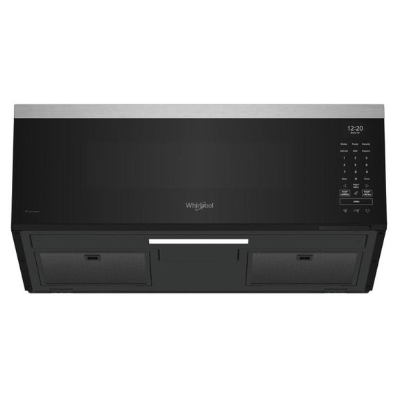 OPEN BOX Whirlpool® 1.1 cu. ft. Smart Low Profile Microwave Hood Combination with 450 CRM 4-Speed Venting YWMML5530RZ
