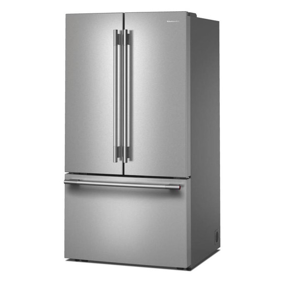 OPEN BOX Kitchenaid® 31 cu. ft. French Door Refrigerator with Interior Water and Ice KRFF336SPS