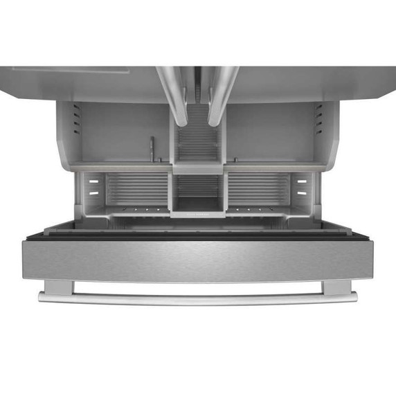 OPEN BOX Kitchenaid® 30 cu. ft. French Door Refrigerator with Exterior Water and Ice KRFF436SPS