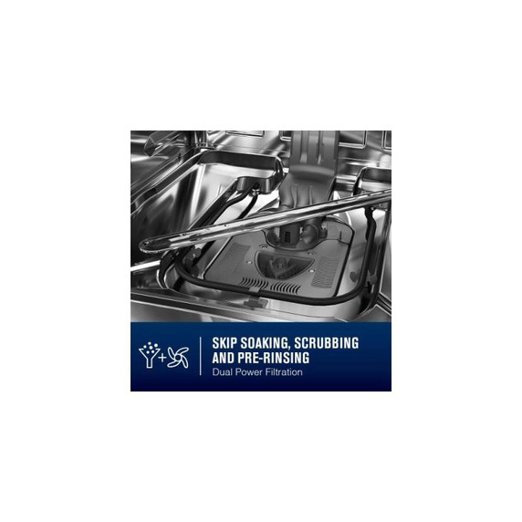 OPEN BOX Maytag® Stainless steel tub dishwasher with Dual Power Filtration MDB4949SKW