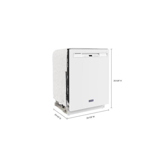 OPEN BOX Maytag® Stainless steel tub dishwasher with Dual Power Filtration MDB4949SKW