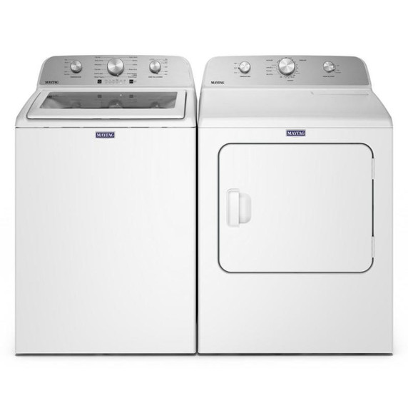 OPEN BOX Maytag® 5.4 Cu. Ft. IECTop Load Agitator Washer with Extra Power Cycle MTW5205TW