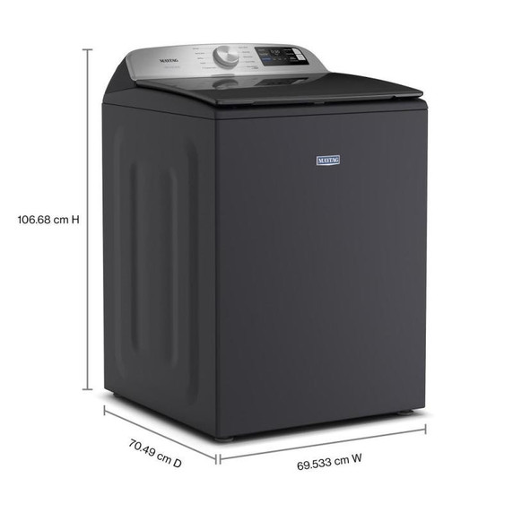 OPEN BOX Maytag® 6.0 Cu. Ft. Top Load Agitator Washer with Extra Power and Smart Appliance MTW6205RF