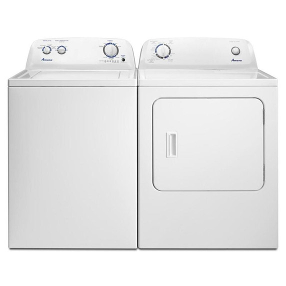 OPEN BOX Amana 4.0 cu. ft. Top-Load Washer with Dual Action Agitator NTW4516FW